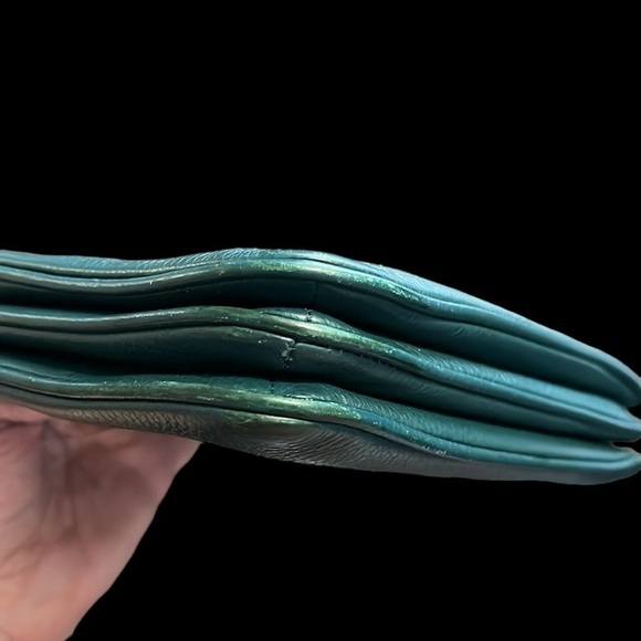 Kate Spade Dark green triple gusset crossbody bag. - Picture 5 of 11